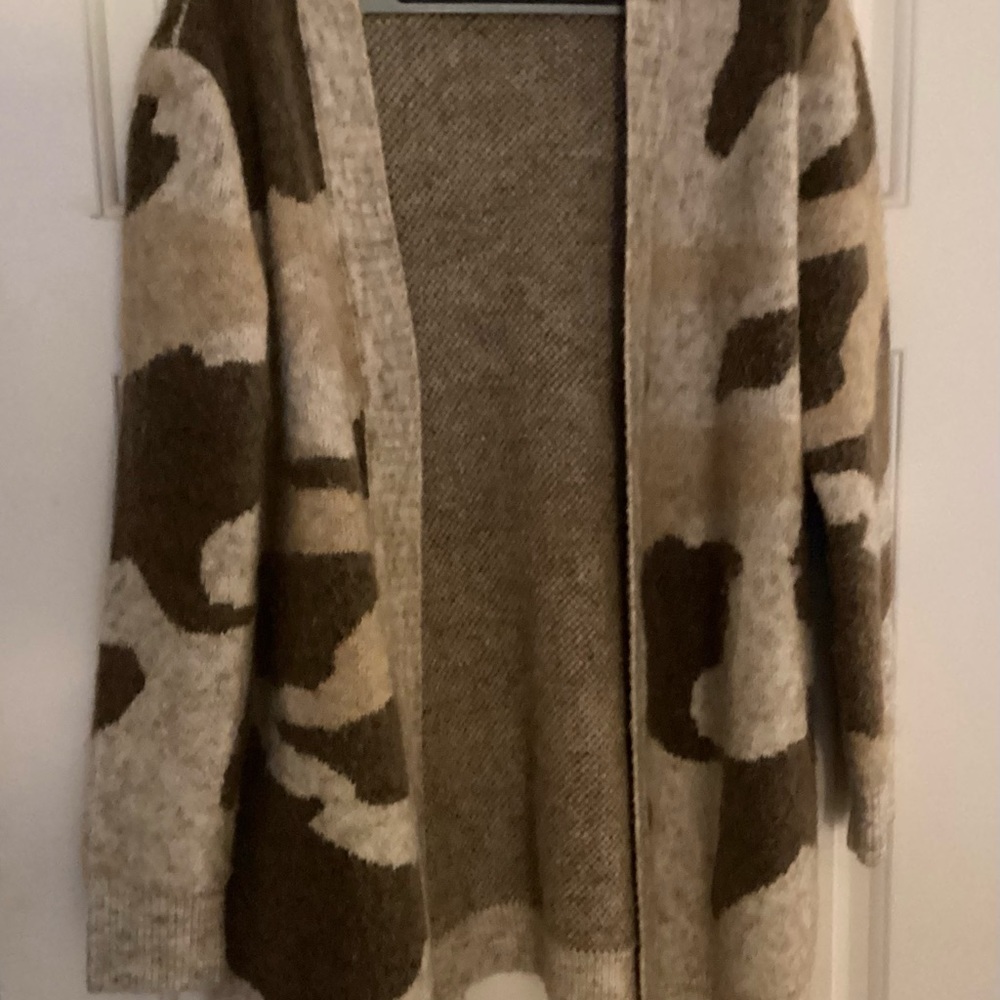 RD Style Camo Cardigan